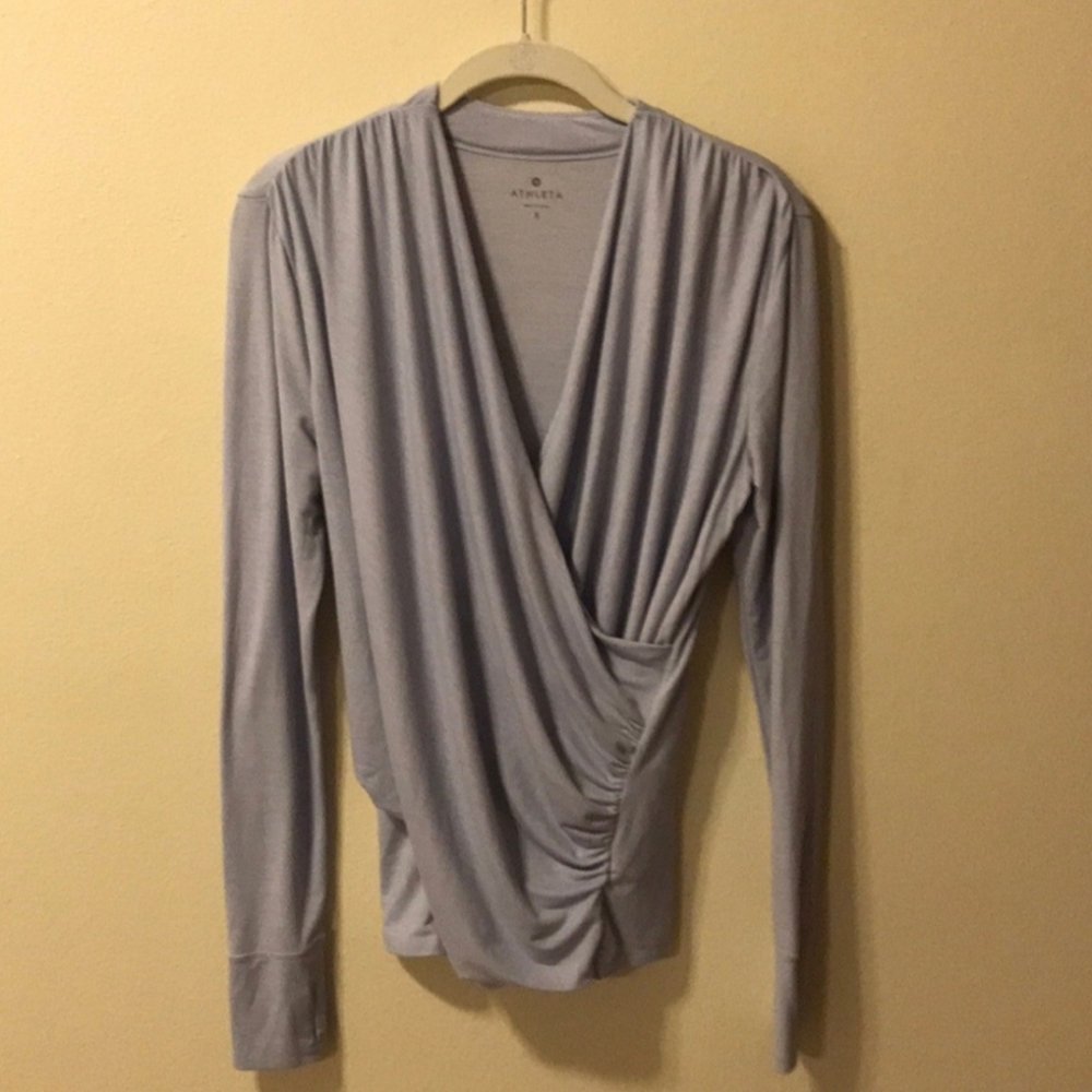 Athleta Stretchy Long Sleeve Top